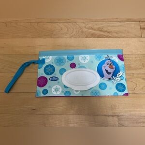 Disney OLAF Frozen Huggies Clutch N Clean Refill Pouch Wipes Travel Dispenser